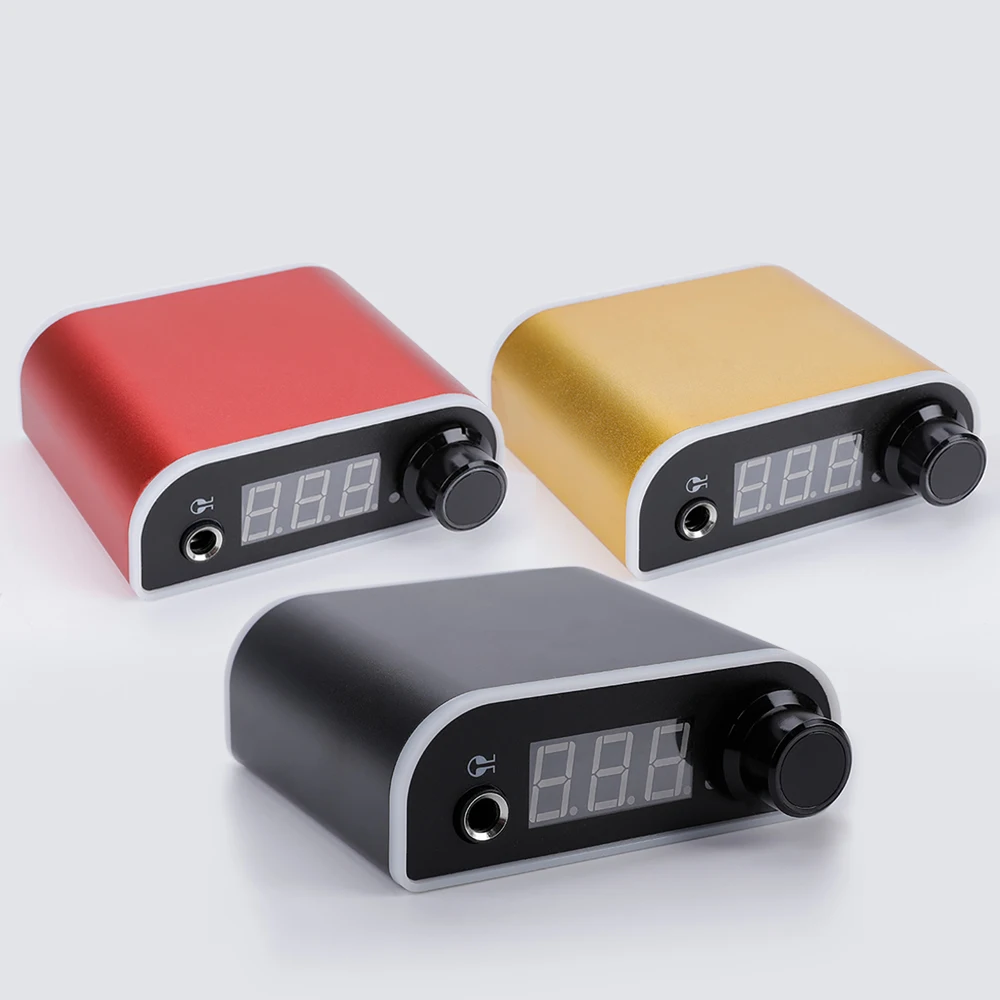 Hot Selling Wholesale Professional LED Screen Tattoo Power Supplies Mini Tattoo Power Supply For Tattoo Machine