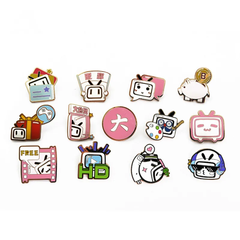 Custom Logo Badge Enamel Promotional Advertising Metal Badge