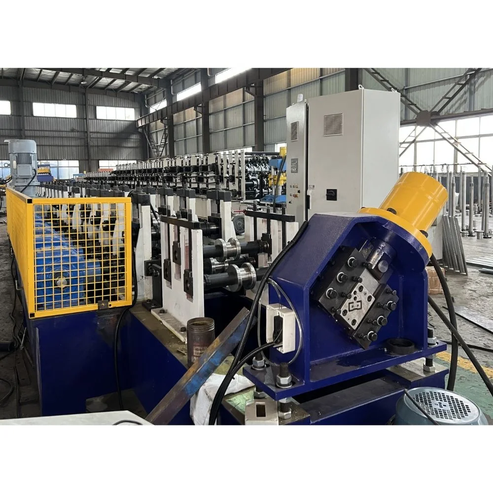Rittal C Profile Hydraulic Punching Appliance Bracket Din Rail Channel Roll Forming Machine