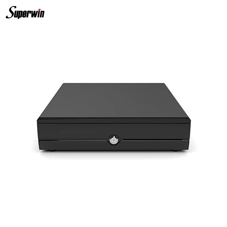 Cash Pos metal mini cash register drawer lock box Pos metal mini cash register drawer with 5 bill 4 coin tray