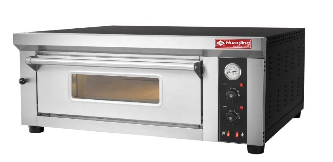 PZG-601 13 Inch Commercial Stainless Steel Gas Pizza Baking Deck Oven for Sale