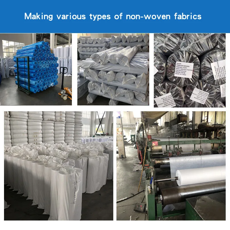 Non woven fusible interlining 2016HF Nonwoven Fusing Interlining Paper for Garment Embroidery