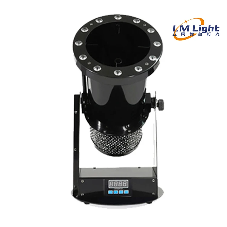 Factory Price Wholesale 1500W Led Electric Full Color Stage Paper Confetti Machine Opening ceremony Wedding Stage props