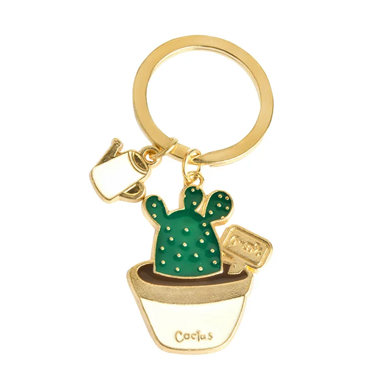 High quality wholesale custom your logo hard enamel metal keychain