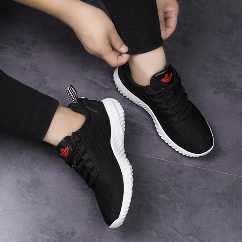 new style flyknit sport shoe man sneakers manufacturers china sneaker running sport shoes man