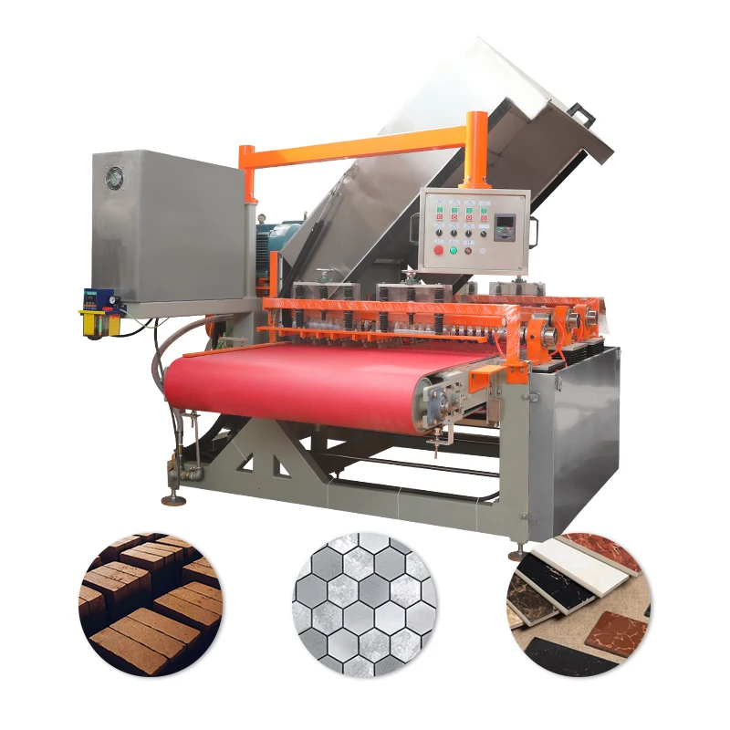 HOYun machinery Automatic Multi wet saw Blade skirt mosaic continuous tiles cutter porcelain Ceramic Tile Cutting Machine