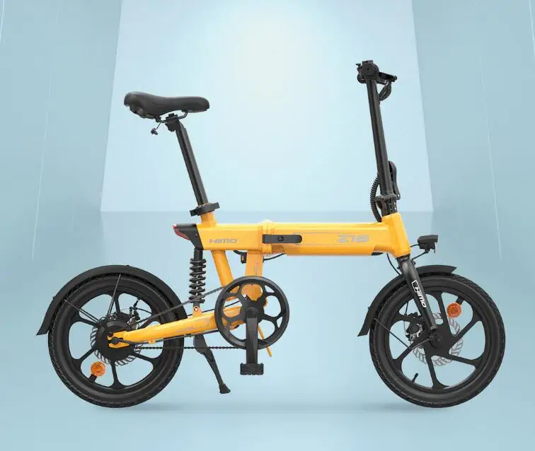 
New CE Xiaomi HIMO Z16 16 Inch Folding Mini 36V350W 10Ah Lithium 25KM/h Long Mileage LCD Pedal Assist Electric Bicycle Bike 