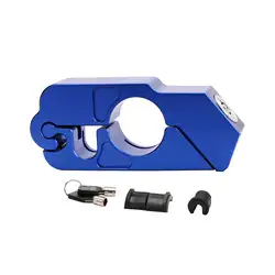 Motorcycle ATV Scooter Handlebar Brake Lever Lock Anti Theft Security Lock