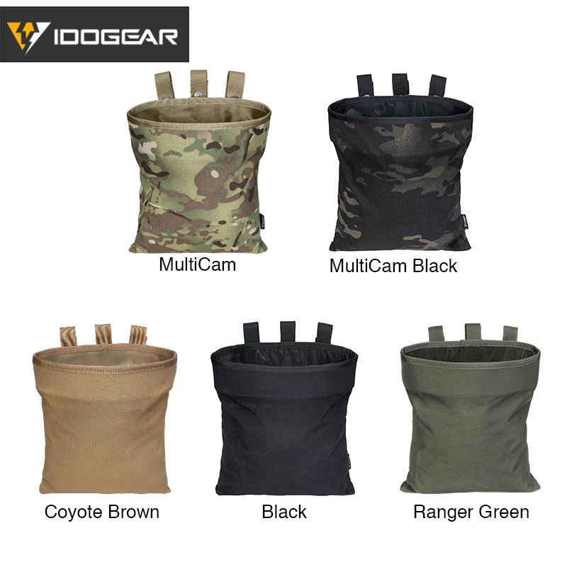 Охотничье снаряжение IDOGEAR MOLLE на шнурке, тактическая сумка для утилизации, сумка для переработки магазина