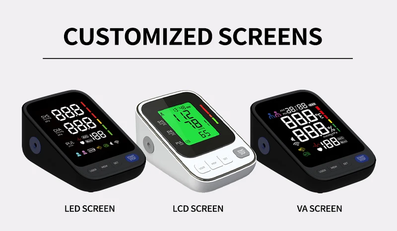 Blood Pressure Monitor - Digital Automatic Measure Blood Pressure Monitor with Heart Rate  Pulse Detection