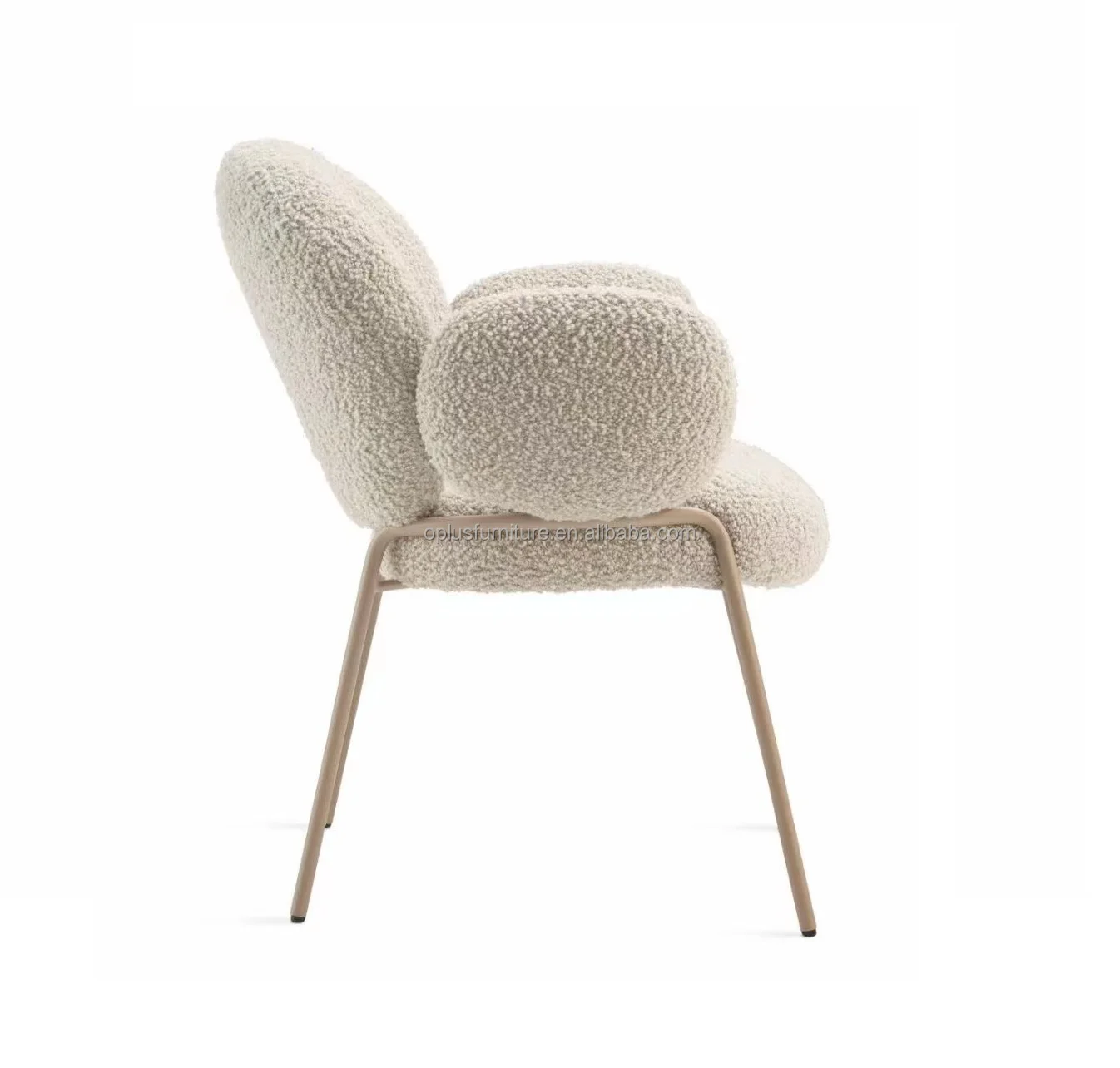 Оптовая продажа, современный роскошный Скандинавский дизайн, интерьер, гостиничный контракт, проект, темно-серого цвета, металлические ножки, мягкий боковой стул