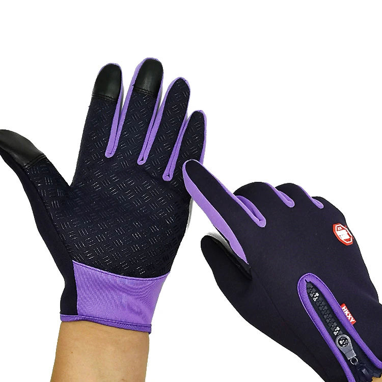 Shopify Drops-hipping Winter Thickened Windproof Cycling Gloves Touchscreen Outdoor Driving Motorcycle Cold Gloves