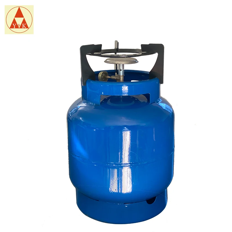 New Empty 5KG LPG Gas Cylinder Gas Tank Gas Bottle for Camping BBQ in Nigeria