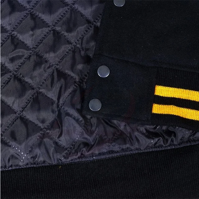 utility 2023 Wholesale Men Custom Cotton Fleece Baseball Jacket Letterman Blank Hooded Jacket