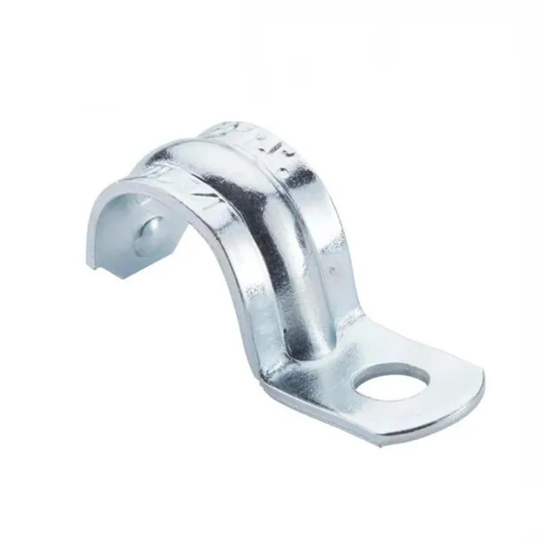 Galvanized Saddle clamp One Hole EMT Conduit Strap One Hole Strap Tube Connector