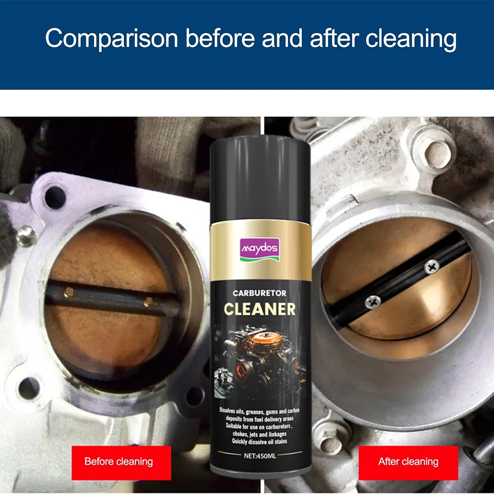 Good Performance 450ML Engine Cleaner Fast Remove Carburator Cleaner Engine Oil CARBURETTER Cleaner