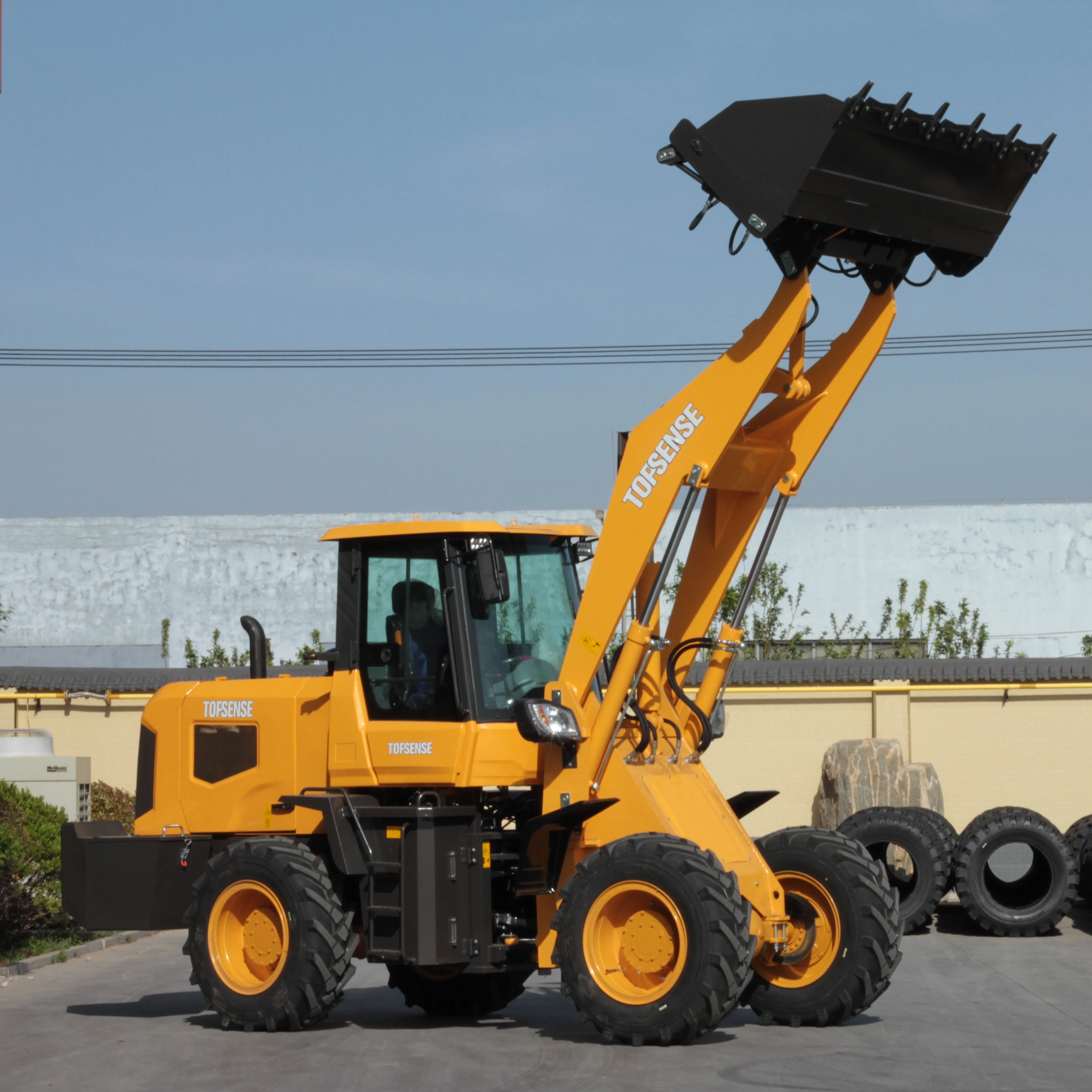 High quality 4 ton wheel loader with top brand china motor