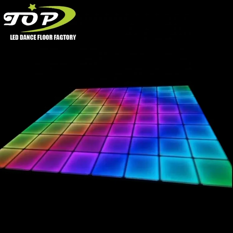 lightening thin portable interactive led dance floor rental dc