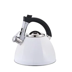 new design soft touch handle boiling water kettle whistling tea kettle