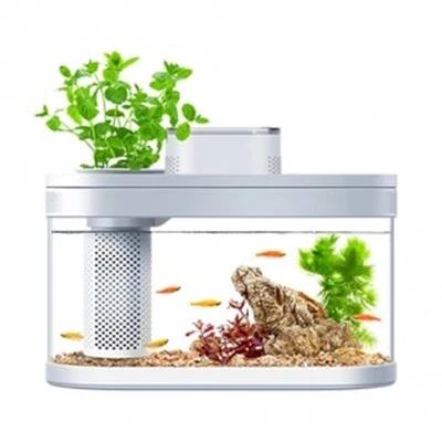 2021 New Arrival Xiaomi Descriptive Geometry Amphibious Mi Fish Tank Pro Humidifier Smart Control LED Light