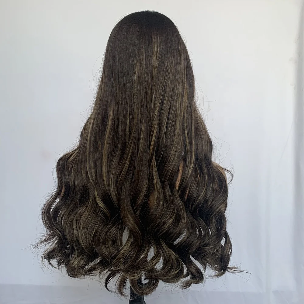 24 Inches 100% Hand Tied Silk Base Top Sheitel Jewish Wig For Orthodox Jewish woman