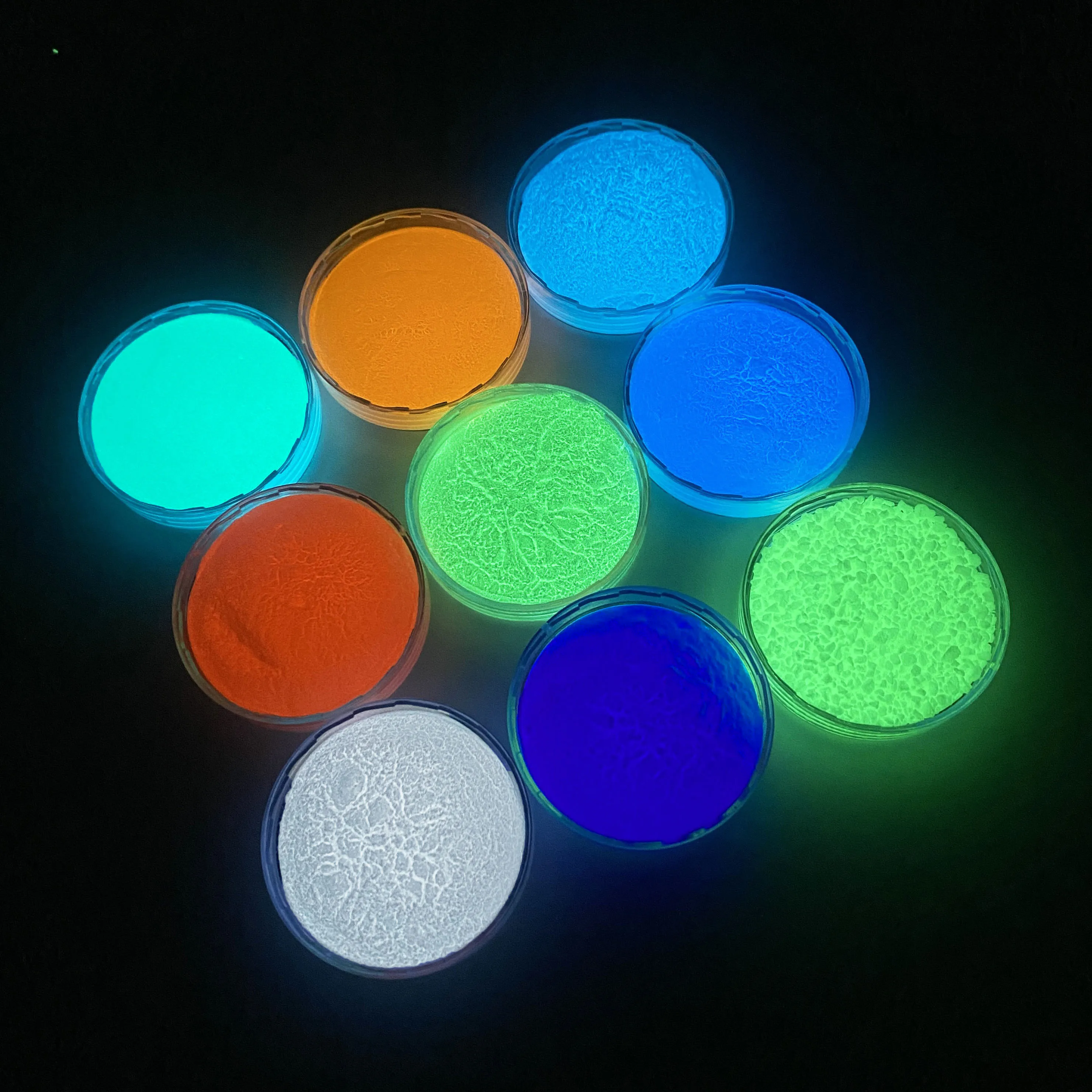 Phosphor powders for epoxy resin,photoluminescent pigment glow in the dark powder manufacture