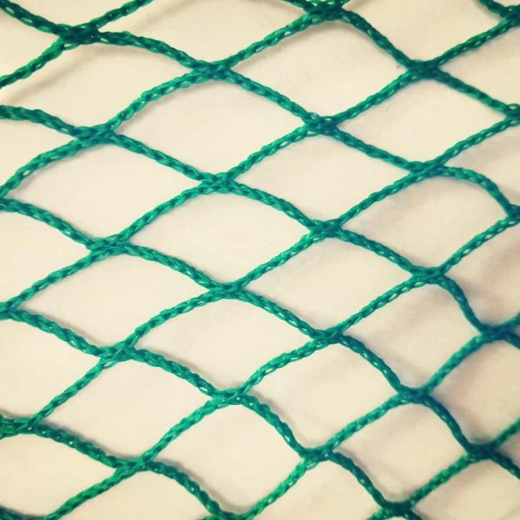 Полиэтилен высокой плотности (HDPE), скрученная плетеная сетка, без узлов