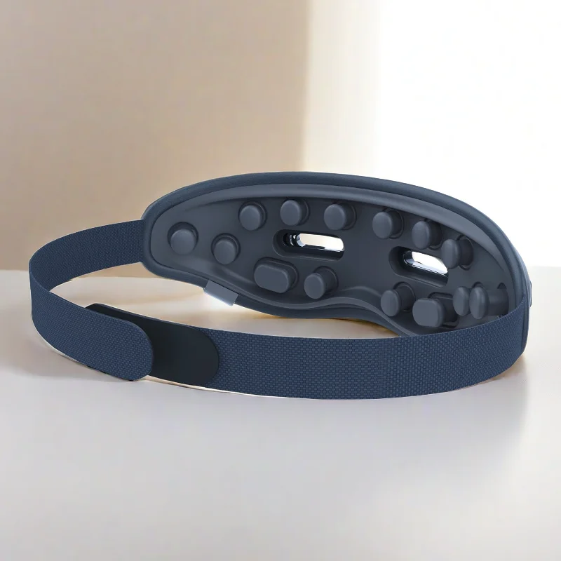 New Eye Care Massager with Heat and Compression Smart Eye Massager for Migraines and Stress Therapy Wireless Heated Mask