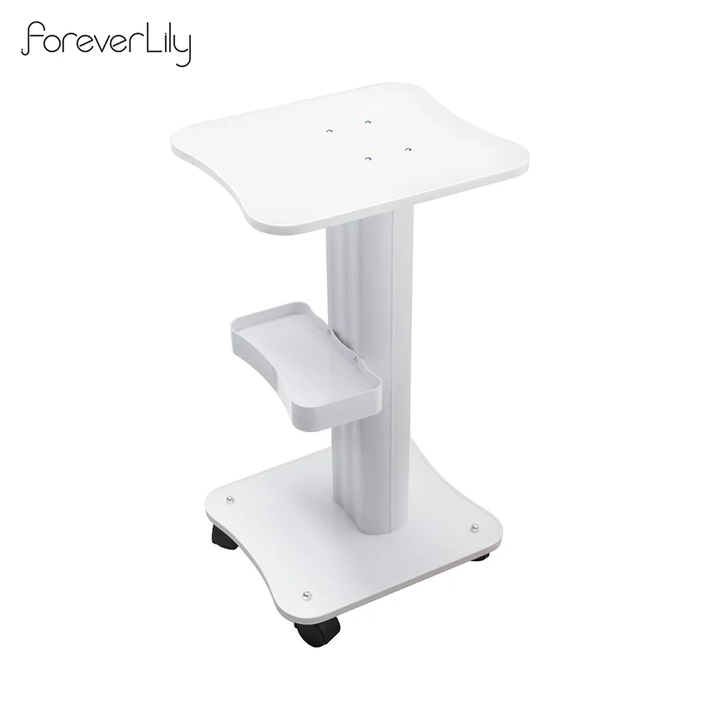 Plastic column Stand  beauty salon trolley beauty machine trolley salon cart