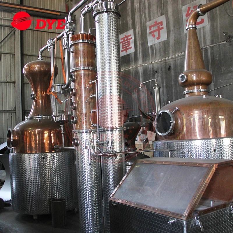 1000l Whisky alambic copper still brandy distilling equipment alcohol distiller home distillation for sale