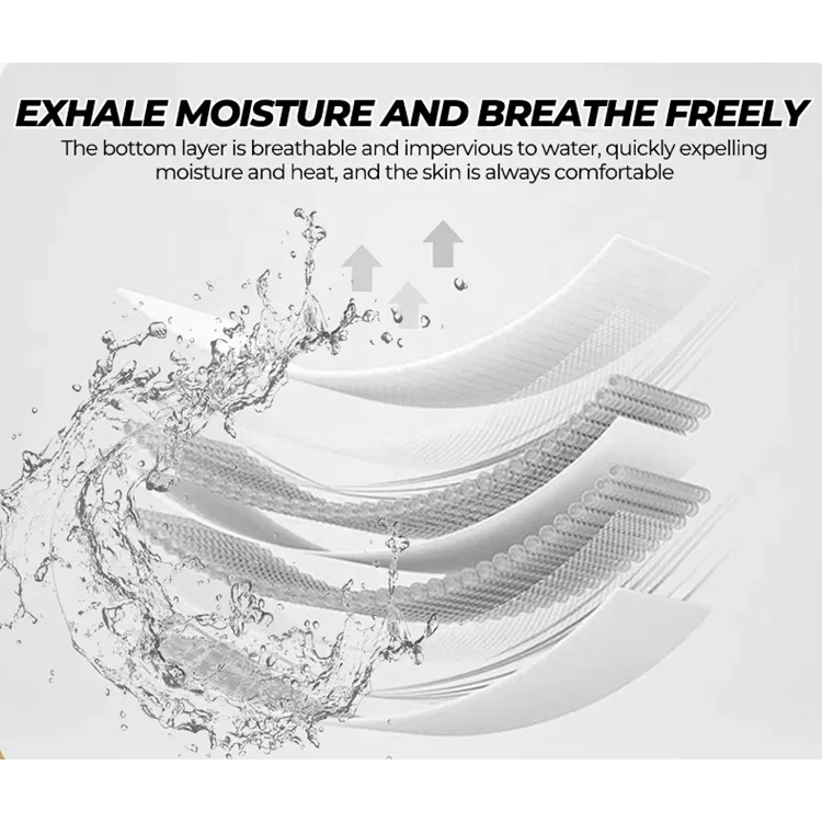 Dh Health Adult Diaper Insert Pad Liner Insert with Adhesive for Men or Women