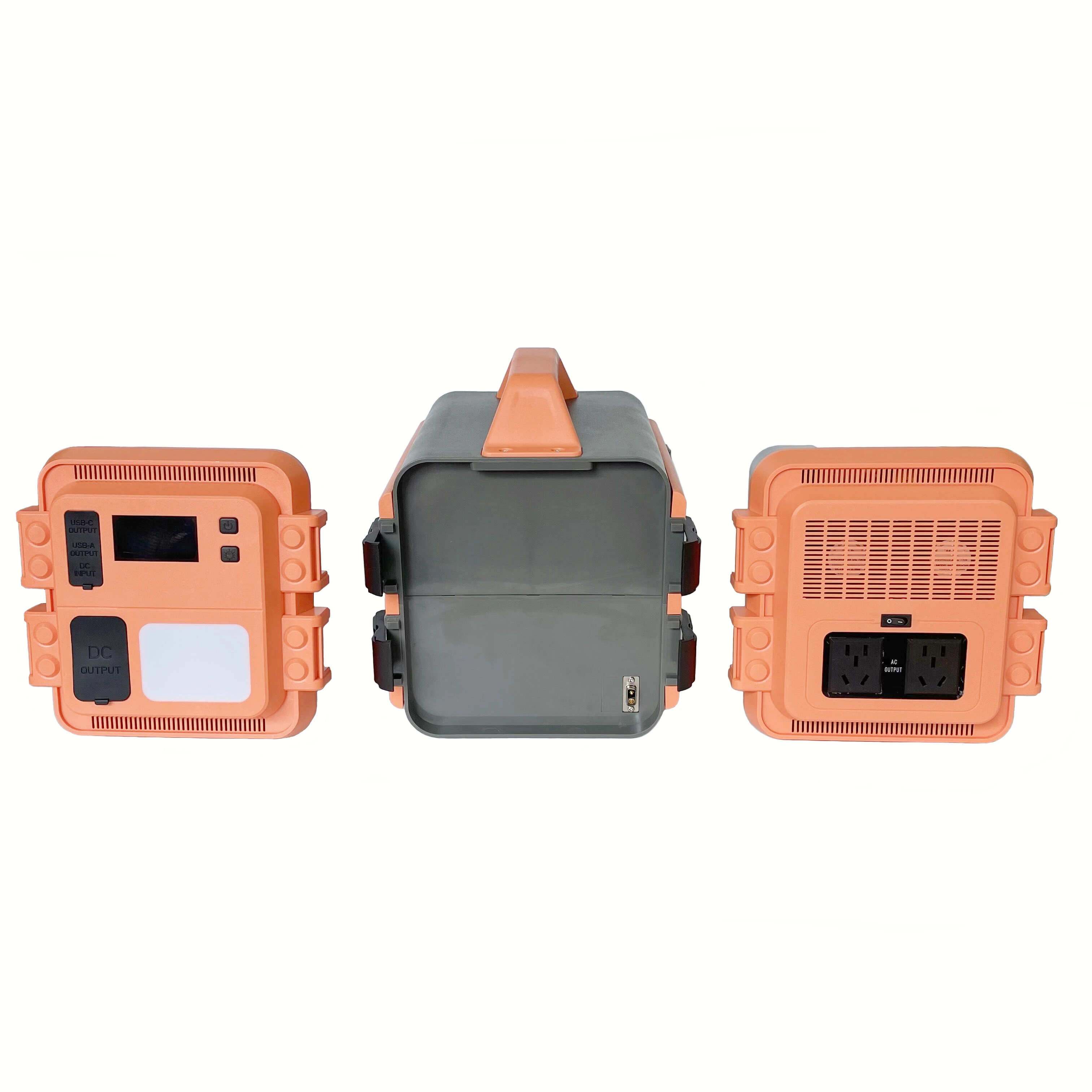 solar energy systems 1000W  220v portable power station supply ups portable camping generator power station with solar panel