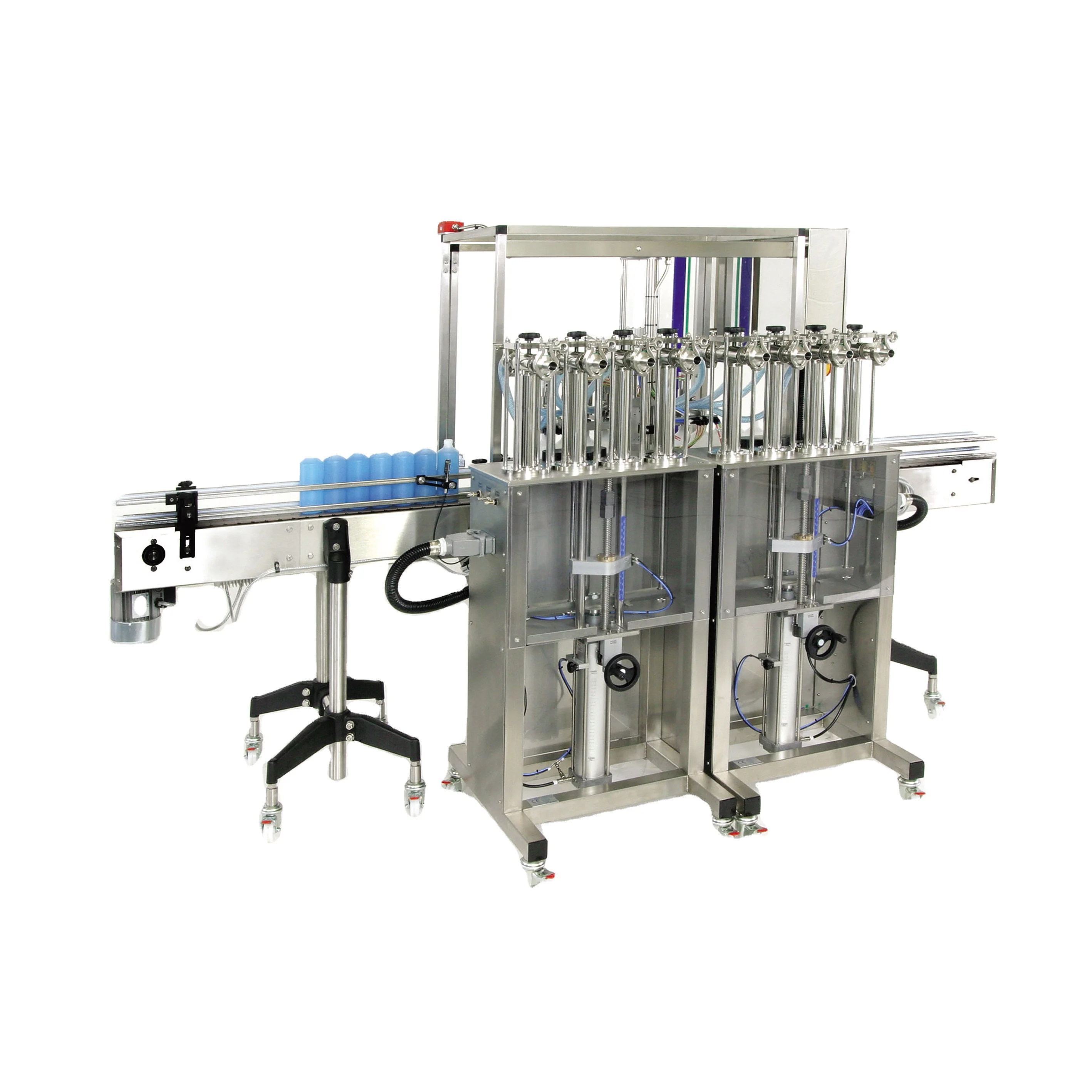 
100-1000Ml Factory price automatic handwashing fluid bottle filling capping and labeling machine 