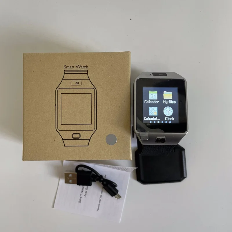 hot sale DZ09 smart watch phone  high quality dz09 smart watch with SIM card and camera low prices dz09