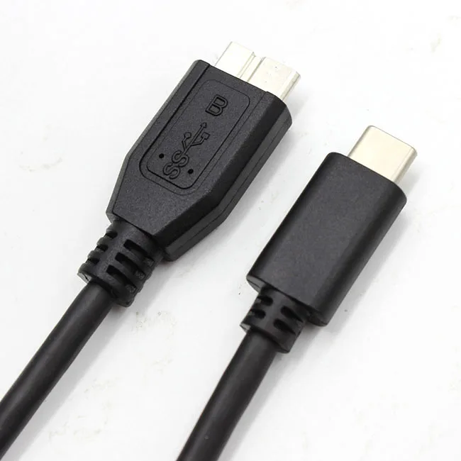 USB 3.0 Type C USB-C to Micro B Male Converter Hard Disk Drives Cable Cord
