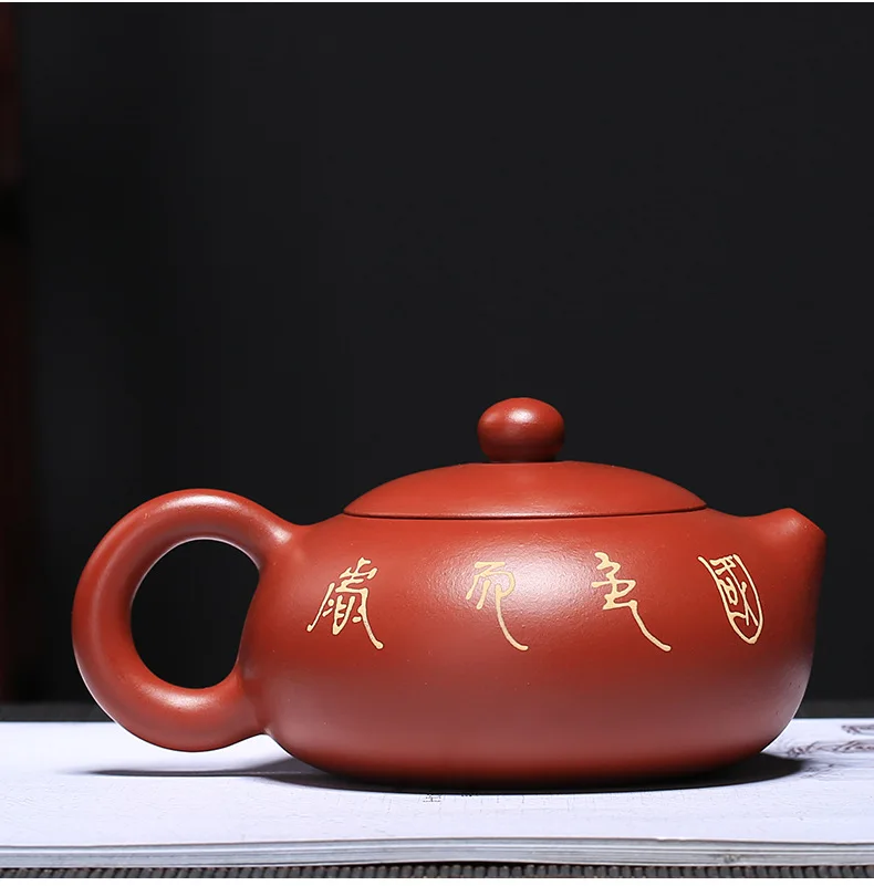 Знаменитый китайский чайный набор из фиолетовой глины Zisha Xishi hu чайник исинской хорошего качества