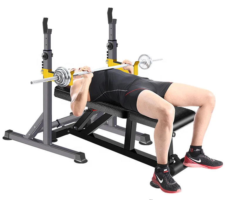 Home gym equipment barbell squat power rack half squat rack lat pulldown