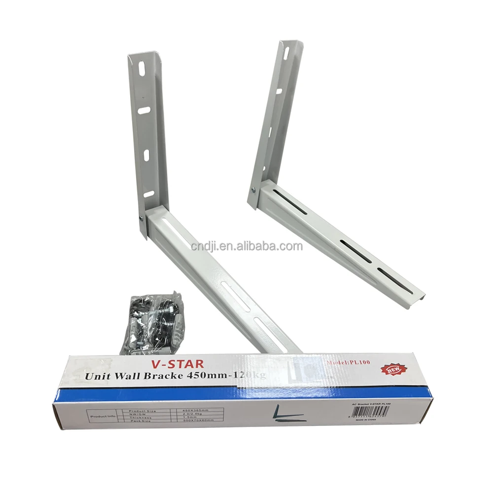 Best Seller Air Conditioner Part Roof Brackets Ac Galvanized Mounting Bracket Folding Air Conditioner Installation