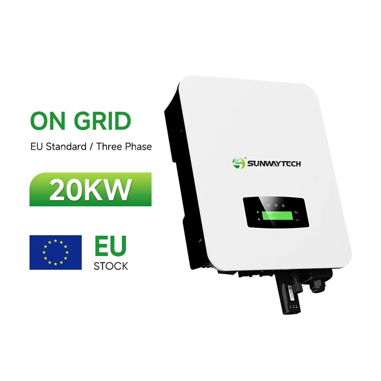 In EU Stock 20kw three solar energy three phase ongrid solar inverter for home use