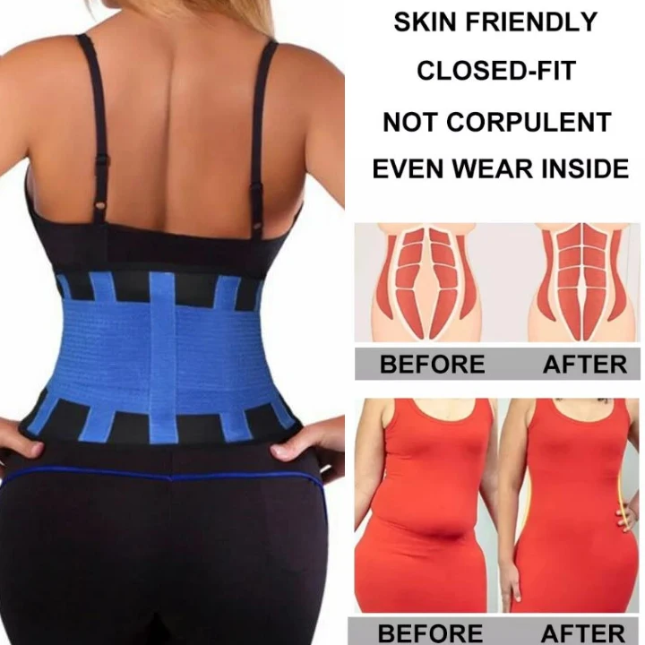 Women Waist Trainer Body Shaper Slimming Belt Sheath Belly Tummy Control Sweat Shapewear Workout Gym Clothes Corset Underwear
