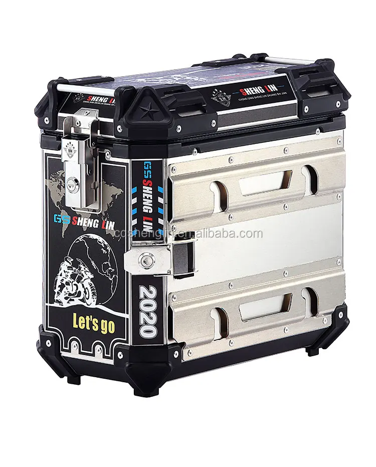 
Shenglin Motorcycle Top Case Scooter Aluminum Tail Boxes 