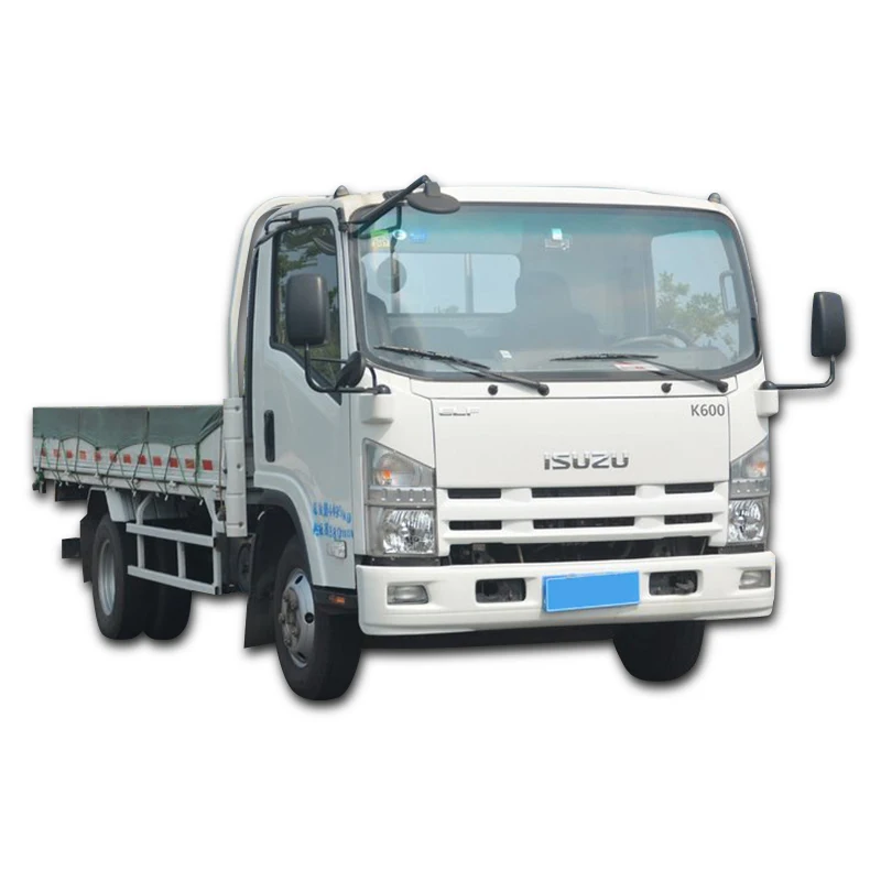 ISUZU NKR ELF 4x2 Dropside Truck KV600 3 Seats 130hp for transportation