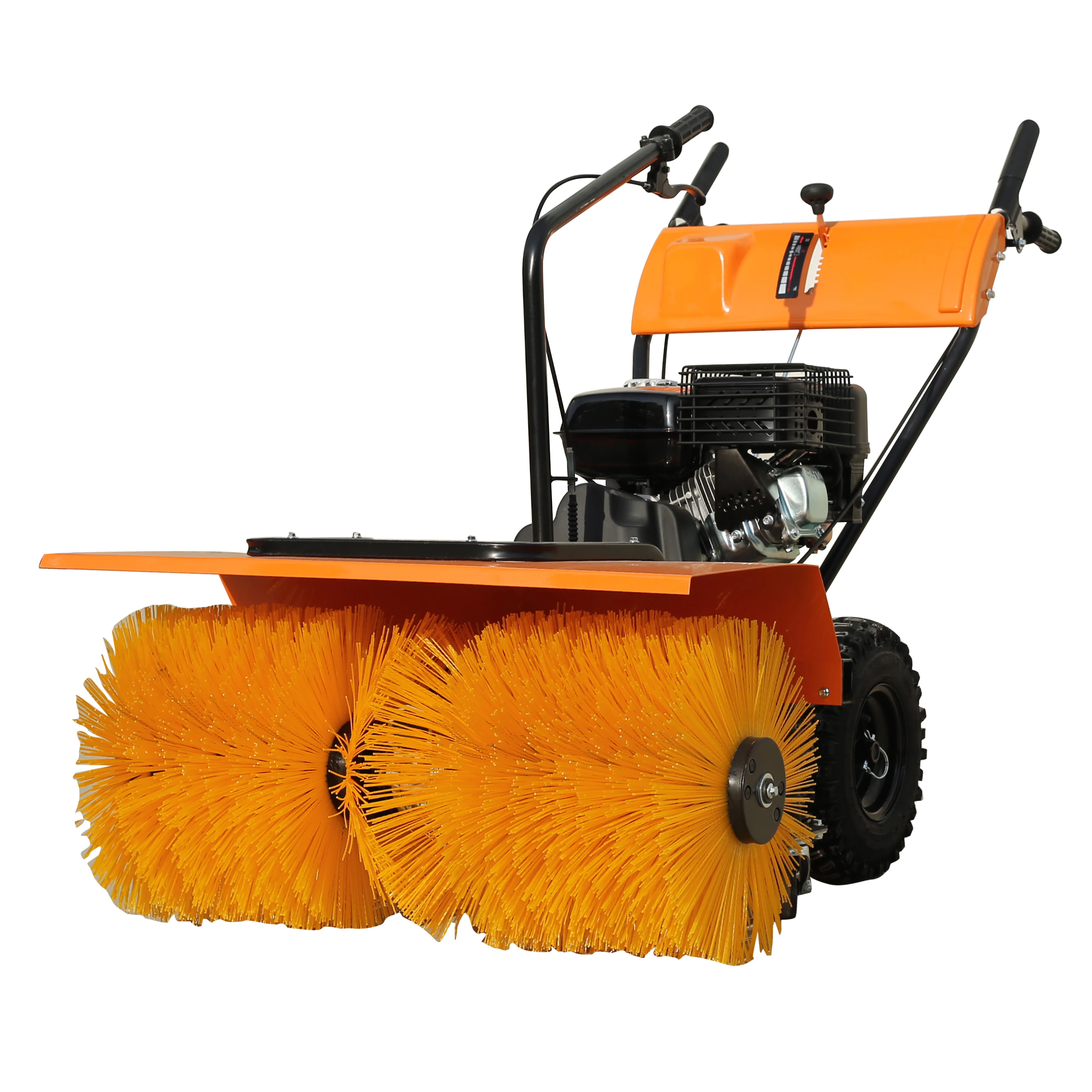 6.5hp 13hp бензиновый двигатель мощный дорожный подметальный уборочный аппарат с рабочей шириной