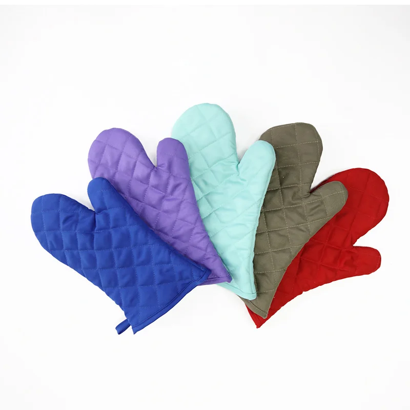 
Oven mitts Good Quality Wholesale Polyester Oven Mitt high temperature 