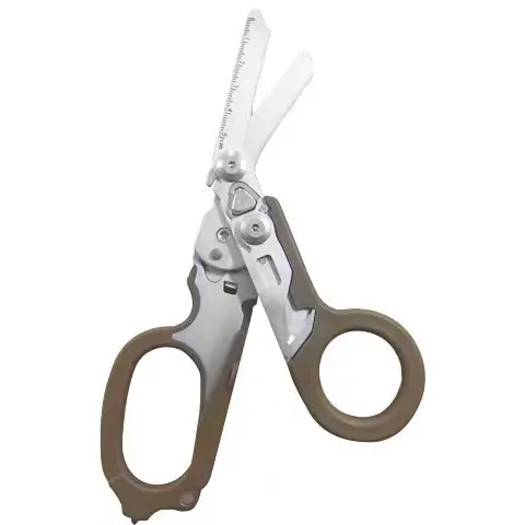 Multifunction Scissors First Aid Expert Tactical Folding Scissors Outdoor Survival Tool Combination Tools