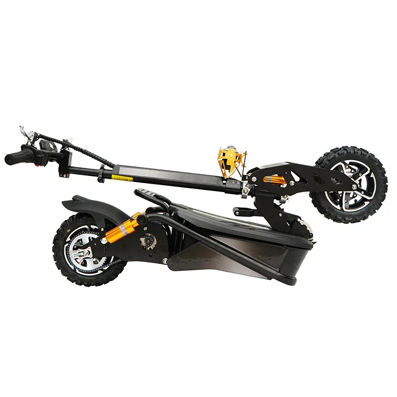 Electronic Scooter 1600W 12inch Folding Scooter Electric Lightweight for Adults