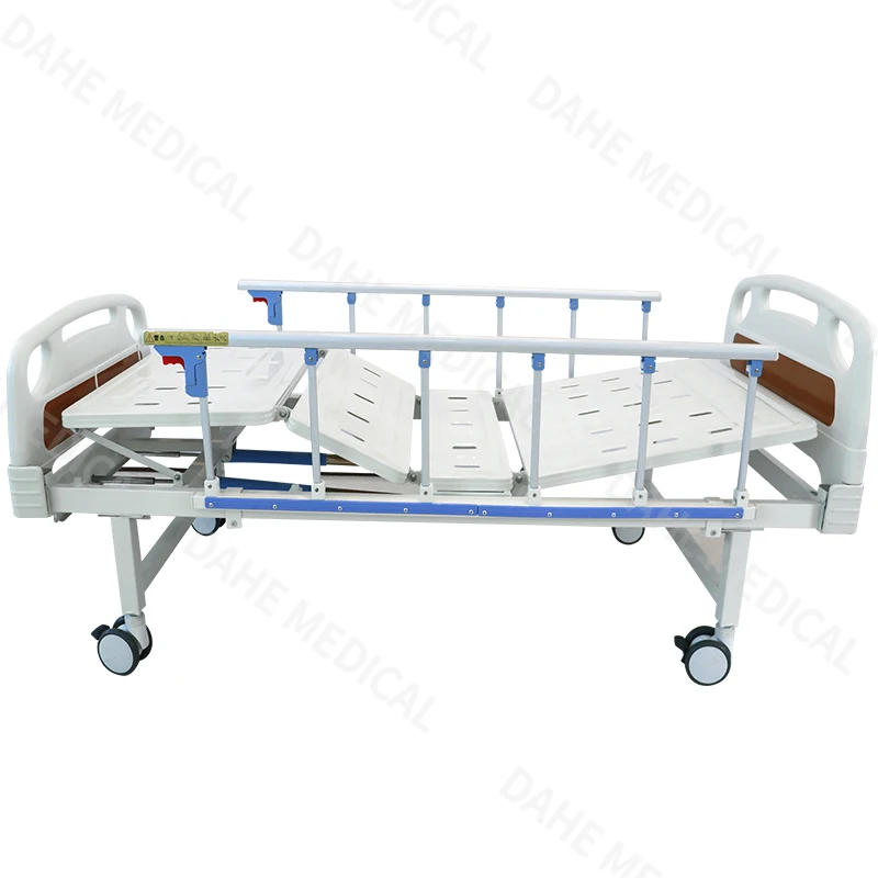 TOP Quality Medical 2 Crank Manual Hospital Pick Bed Price
