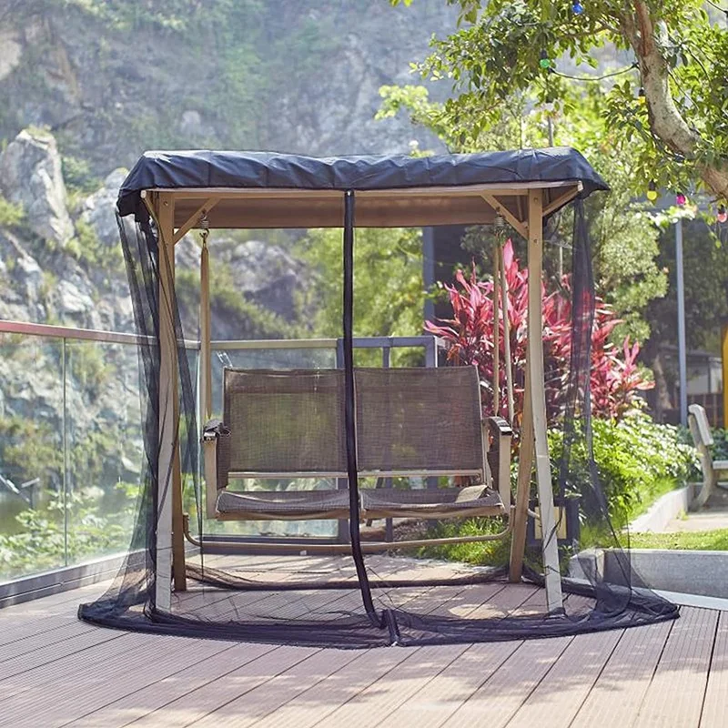  2021 new design waterproof Outdoor Patio Garden foldable swing anti mosquito