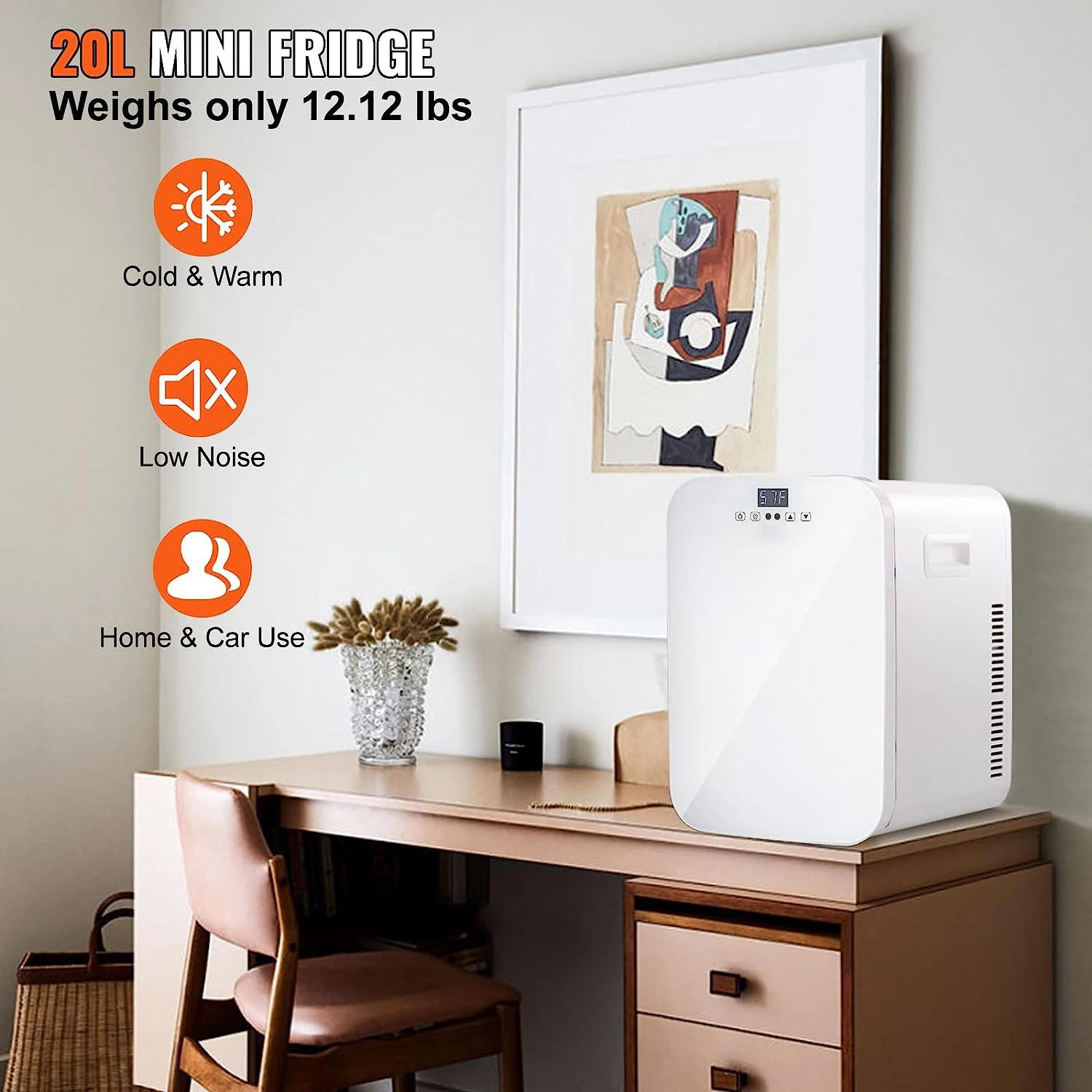 20L mini Fridge Competitive Price 12V Cooler and Warmer Mini Fridge 20 litre Digital Display