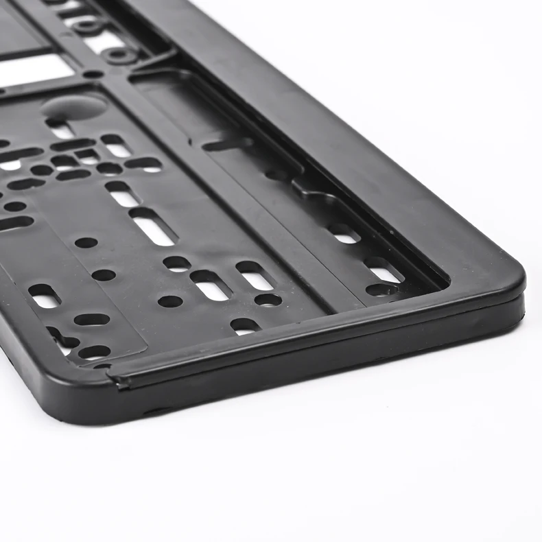 Factory Customized Easy-to-Install PP/ABS European Car Number License Plate Holder Plastic License Plate Frame Cover for Cars